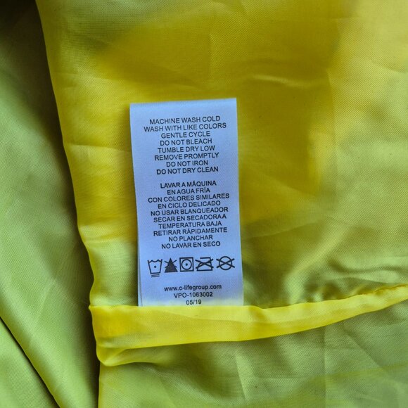 NWT PAC-Man light Weight Rain Jacket New Unisex Size Large - Picture 12 of 16